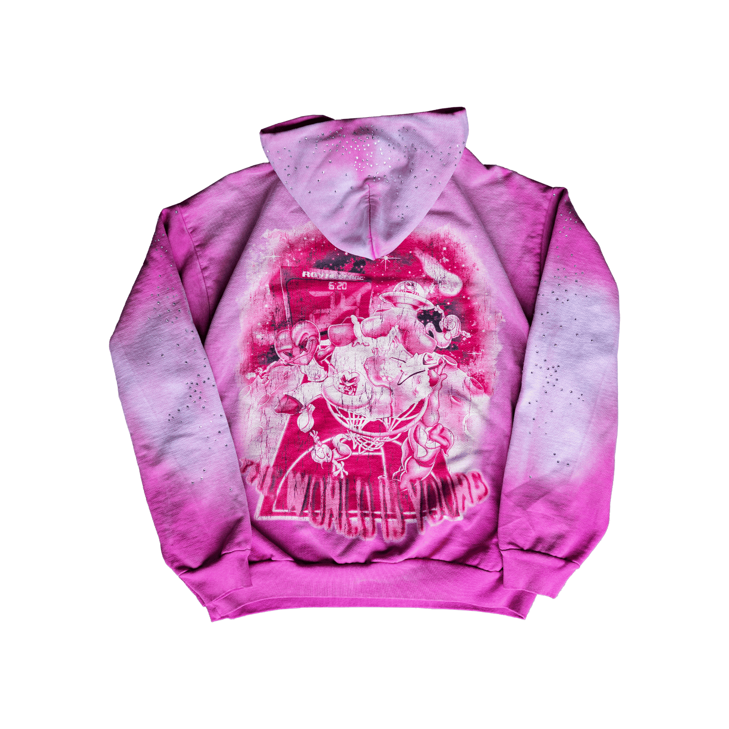 Space jam hoodie (Pink) - Royal Surge