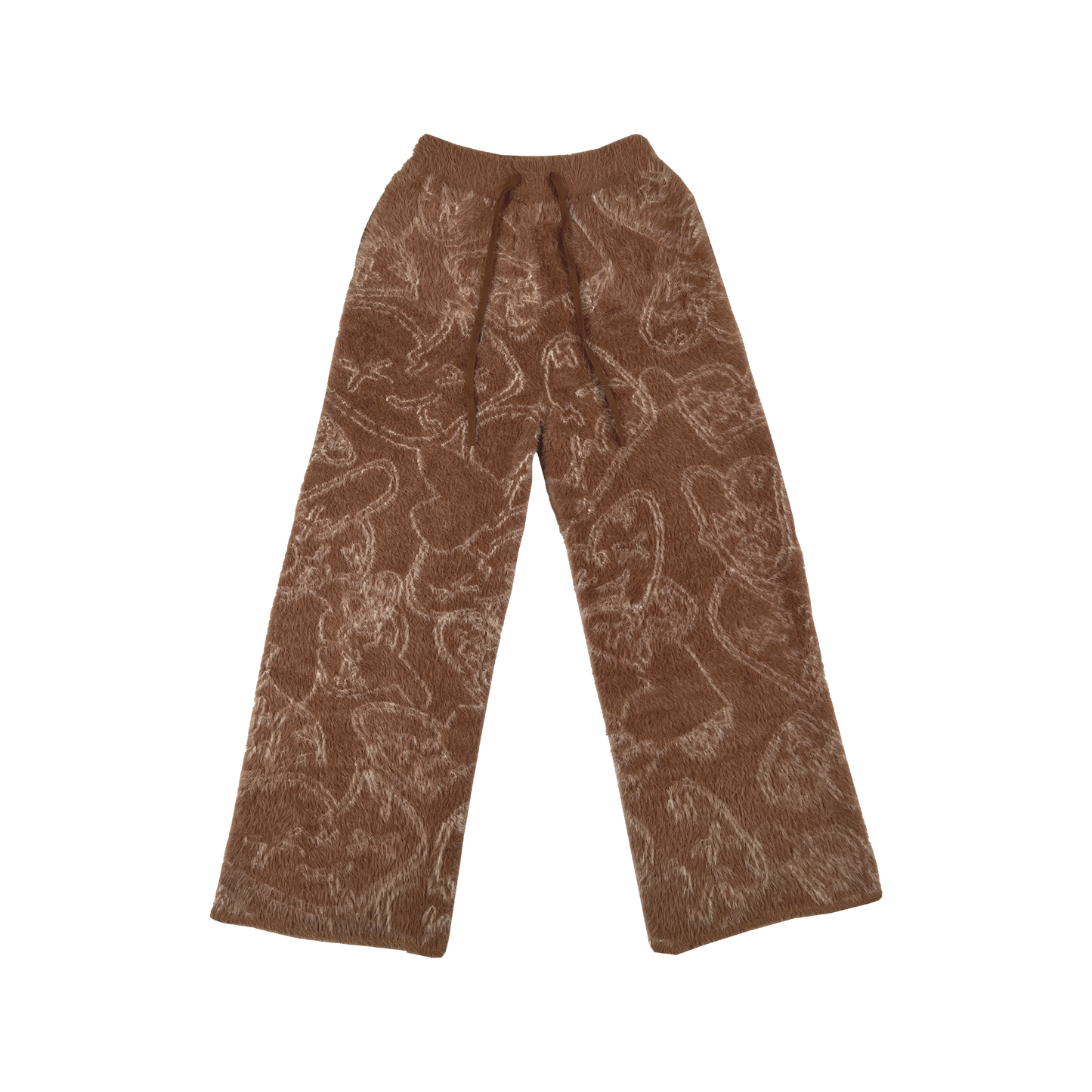 Flared Mink sweats (Brown) - Royal Surge