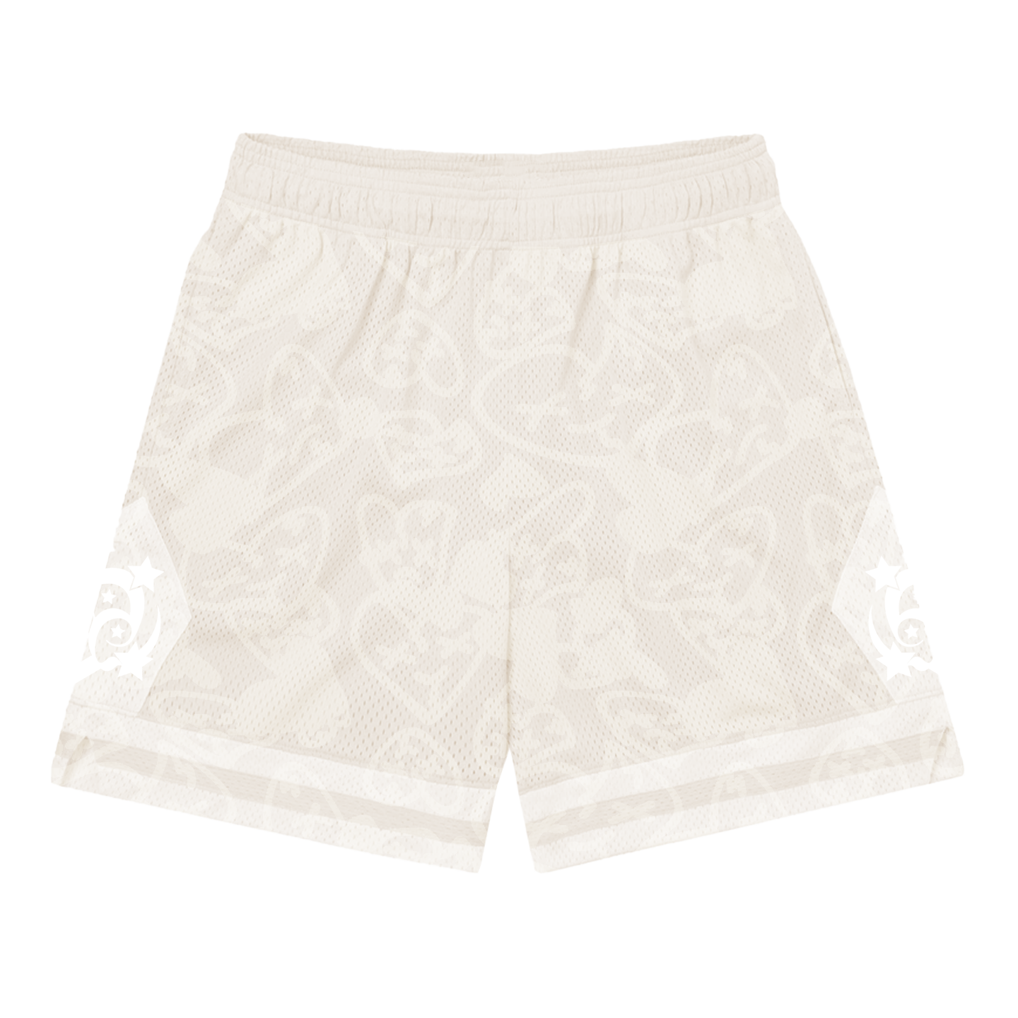 Emotion camo shorts (Creme) - Royal Surge