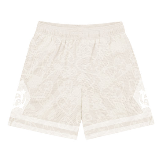 Emotion camo shorts (Creme) - Royal Surge