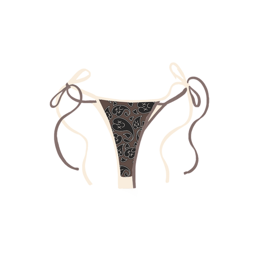 Emotions bandana bikini bottoms - Royal Surge