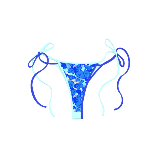 Emotions Camo bikini bottoms (OG Blue) - Royal Surge