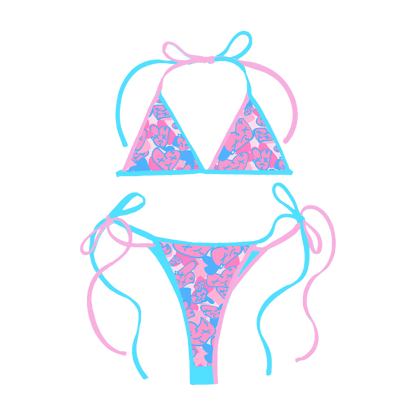 Emotions Camo bikini (Cotton Candy) - Royal Surge