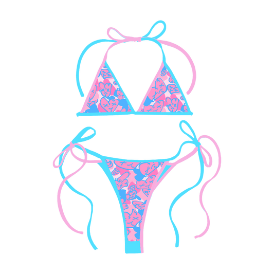 Emotions Camo bikini (Cotton Candy) - Royal Surge