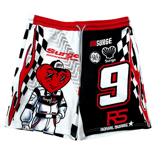 Emotions racing pit crew shorts (Red) - Royal Surge