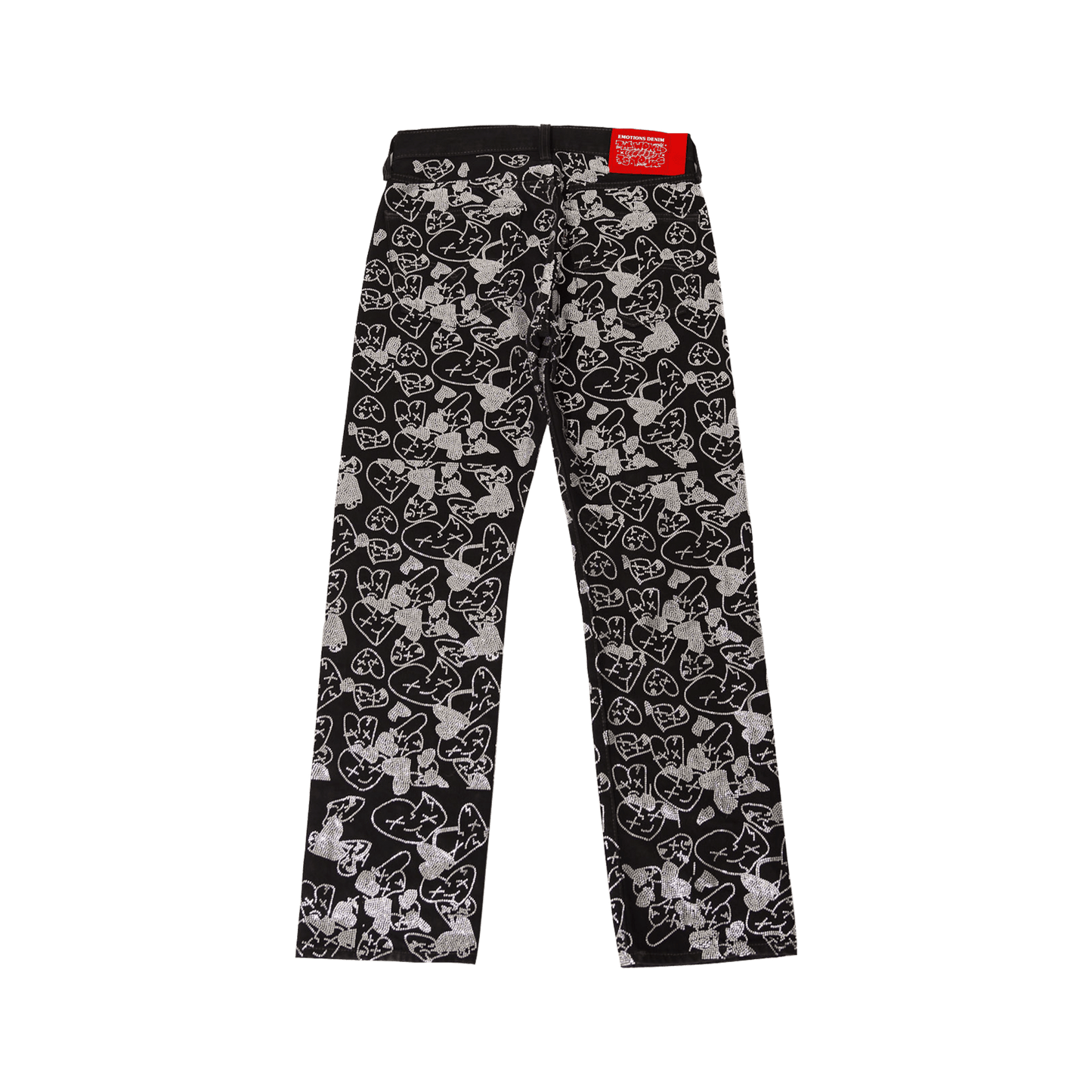 Emotions rhinestone denim (Black) - Royal Surge