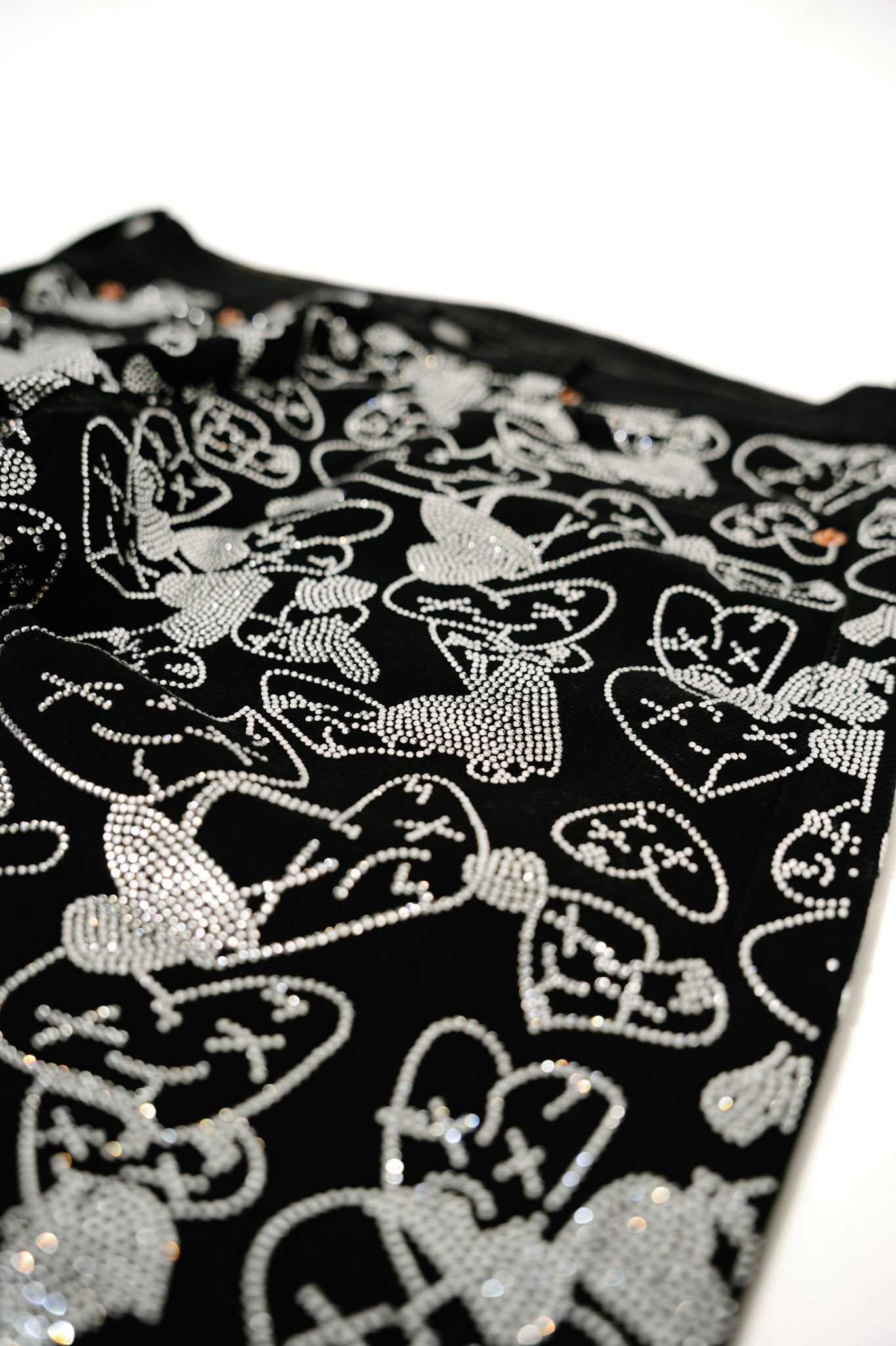 Emotions rhinestone denim (Black) - Royal Surge