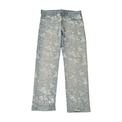 Emotions rhinestone denim (Light wash) - Royal Surge