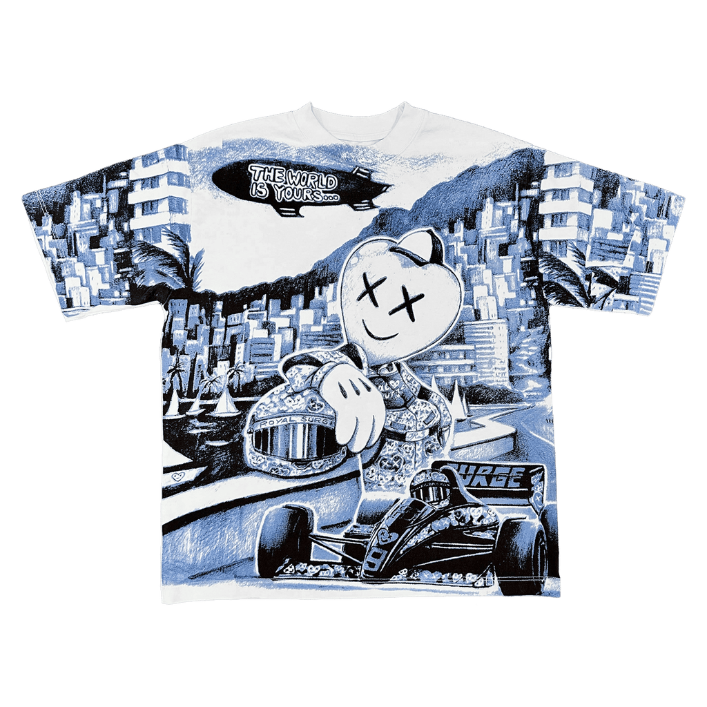 F1 tee - Royal Surge