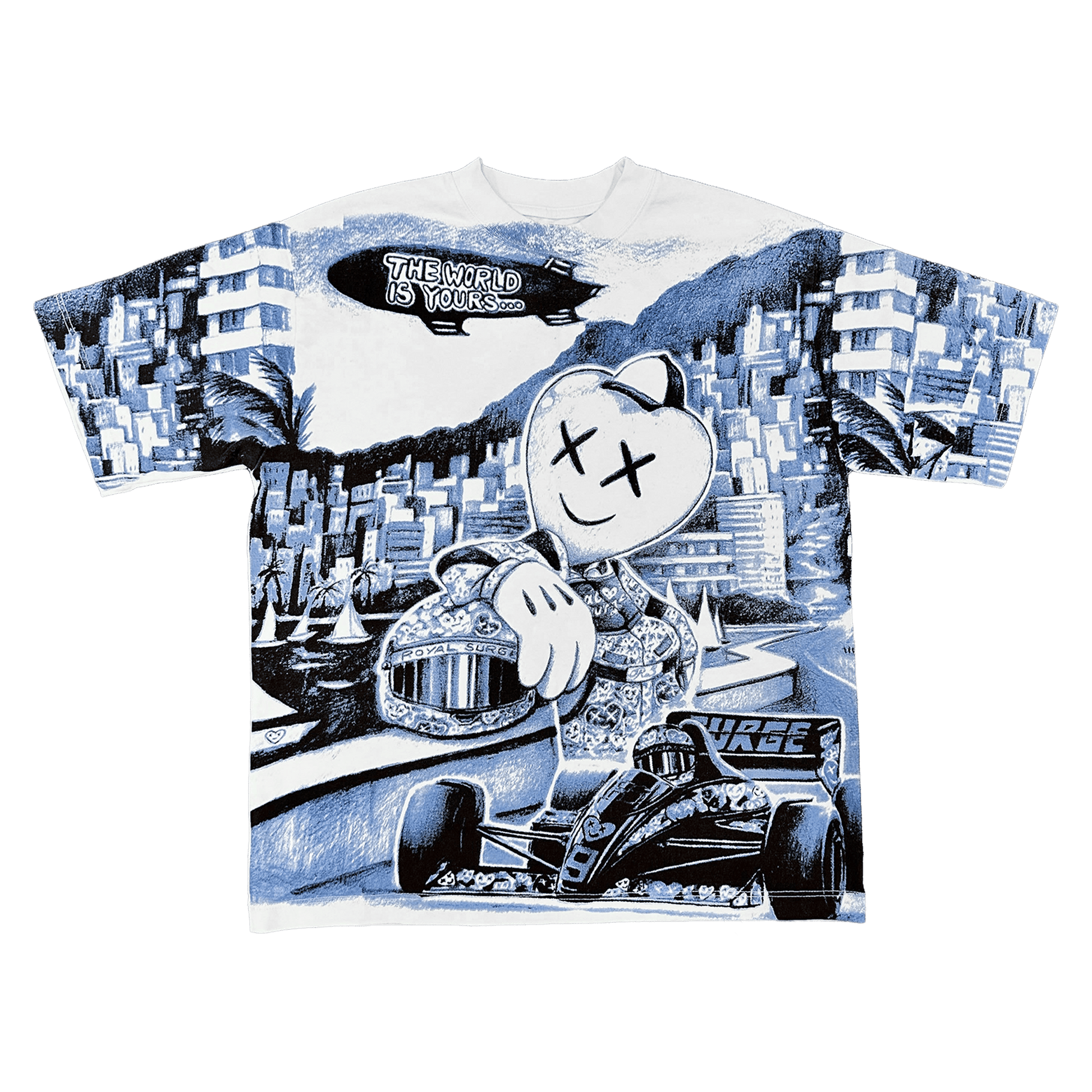 F1 tee - Royal Surge