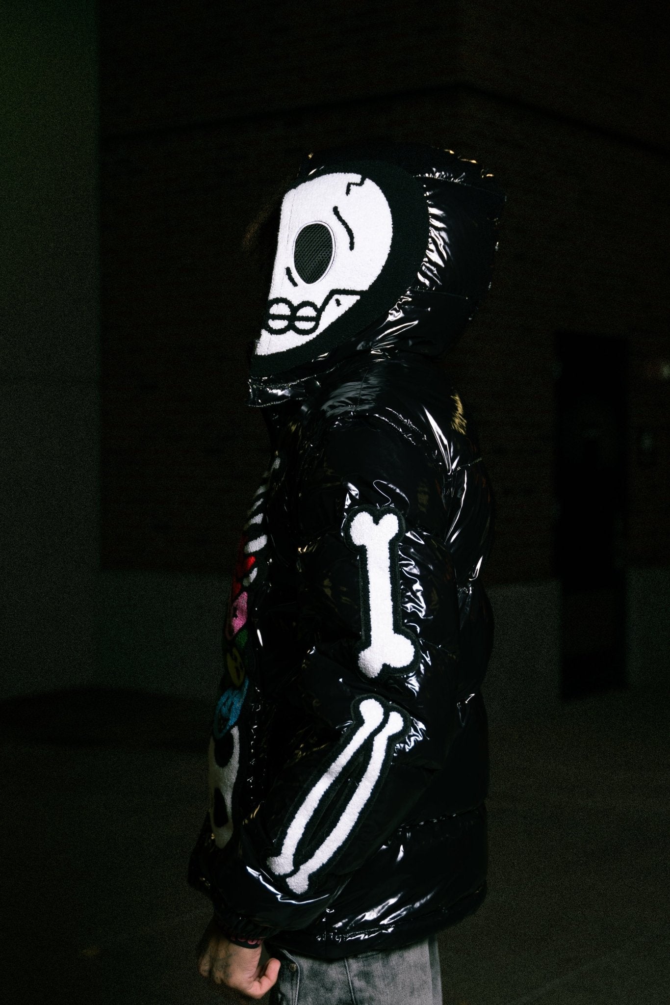 Fullzip puff coat (Black) - Royal Surge