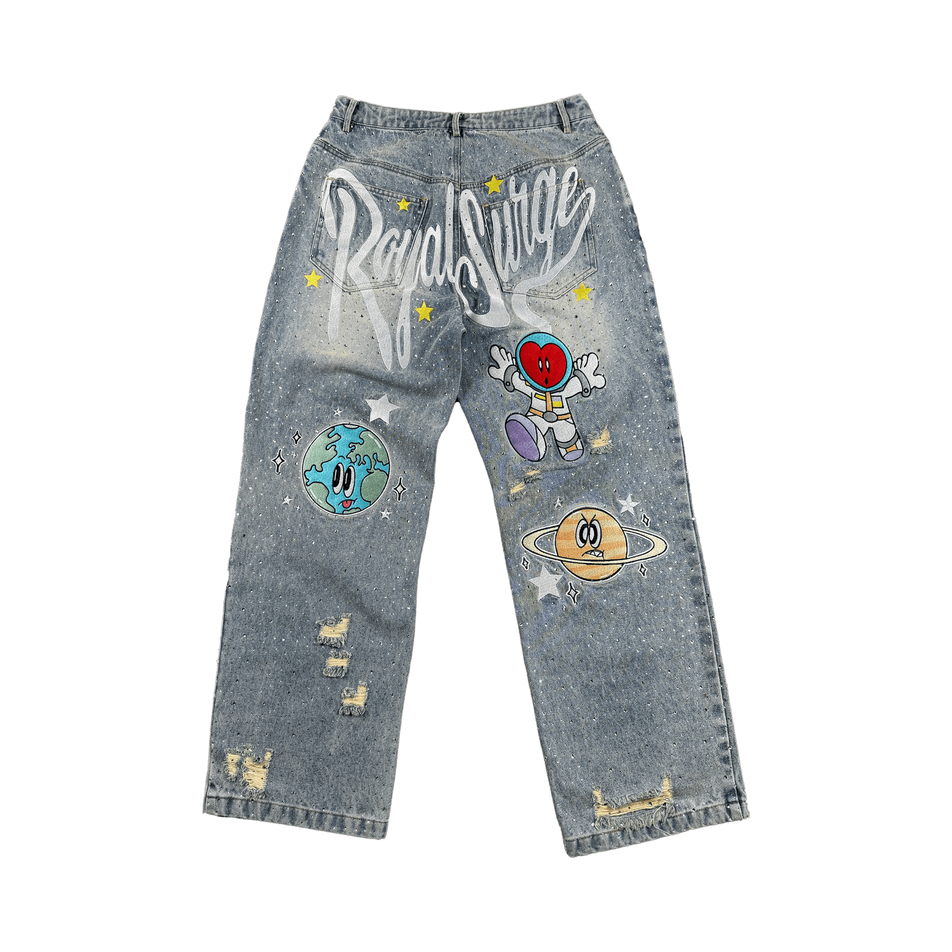 Galaxy denim (Light wash) - Royal Surge