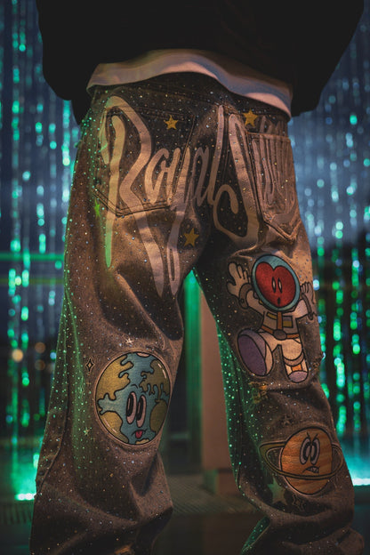 Galaxy denim (Light wash) - Royal Surge