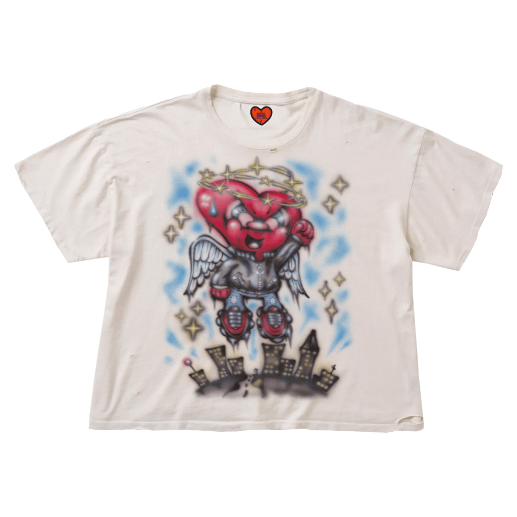 Heart Angel tee - Royal Surge
