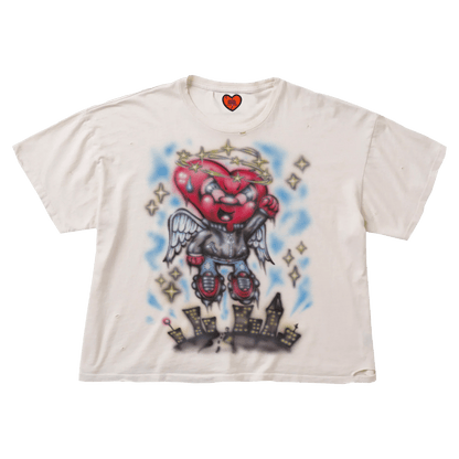 Heart Angel tee - Royal Surge