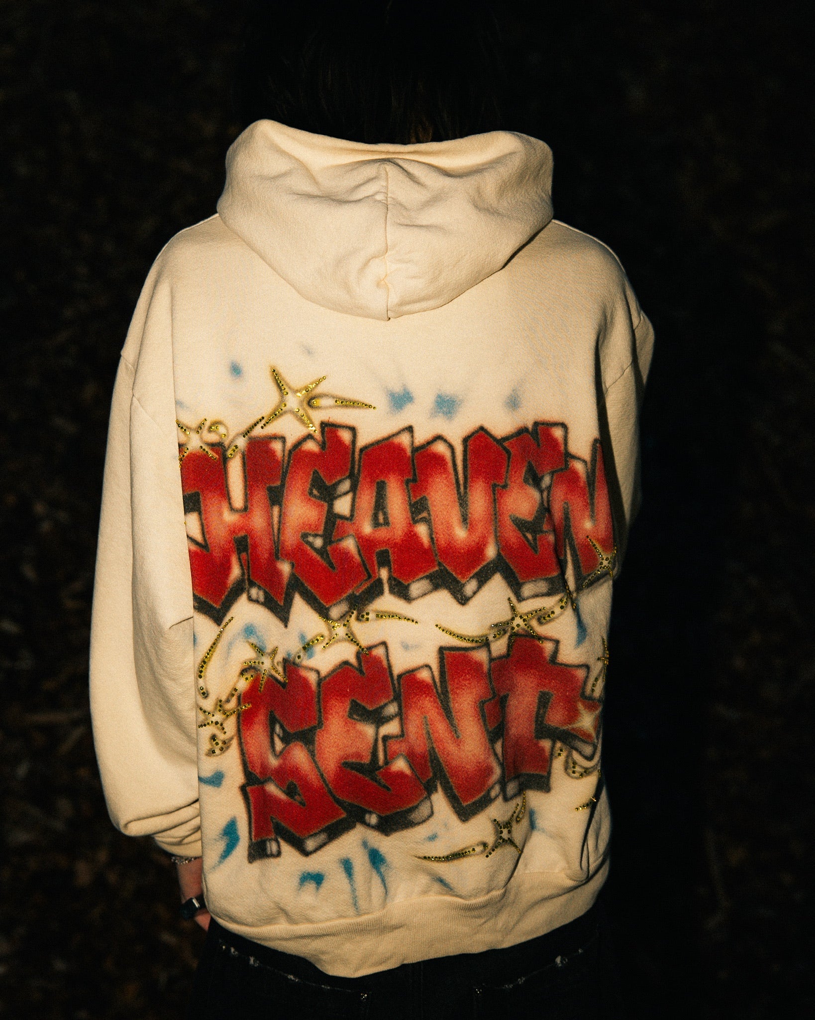 Heaven sent hoodie (Creme) - Royal Surge