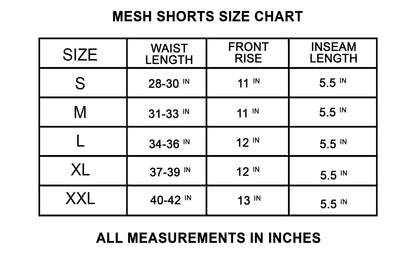 Mesh camo shorts (Baby Blue) - Royal Surge