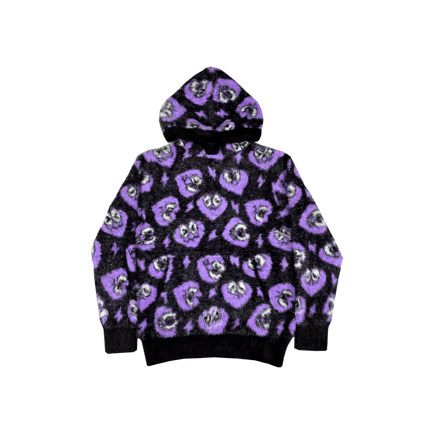 Emotions Mink hoodie (Purple) - Royal Surge