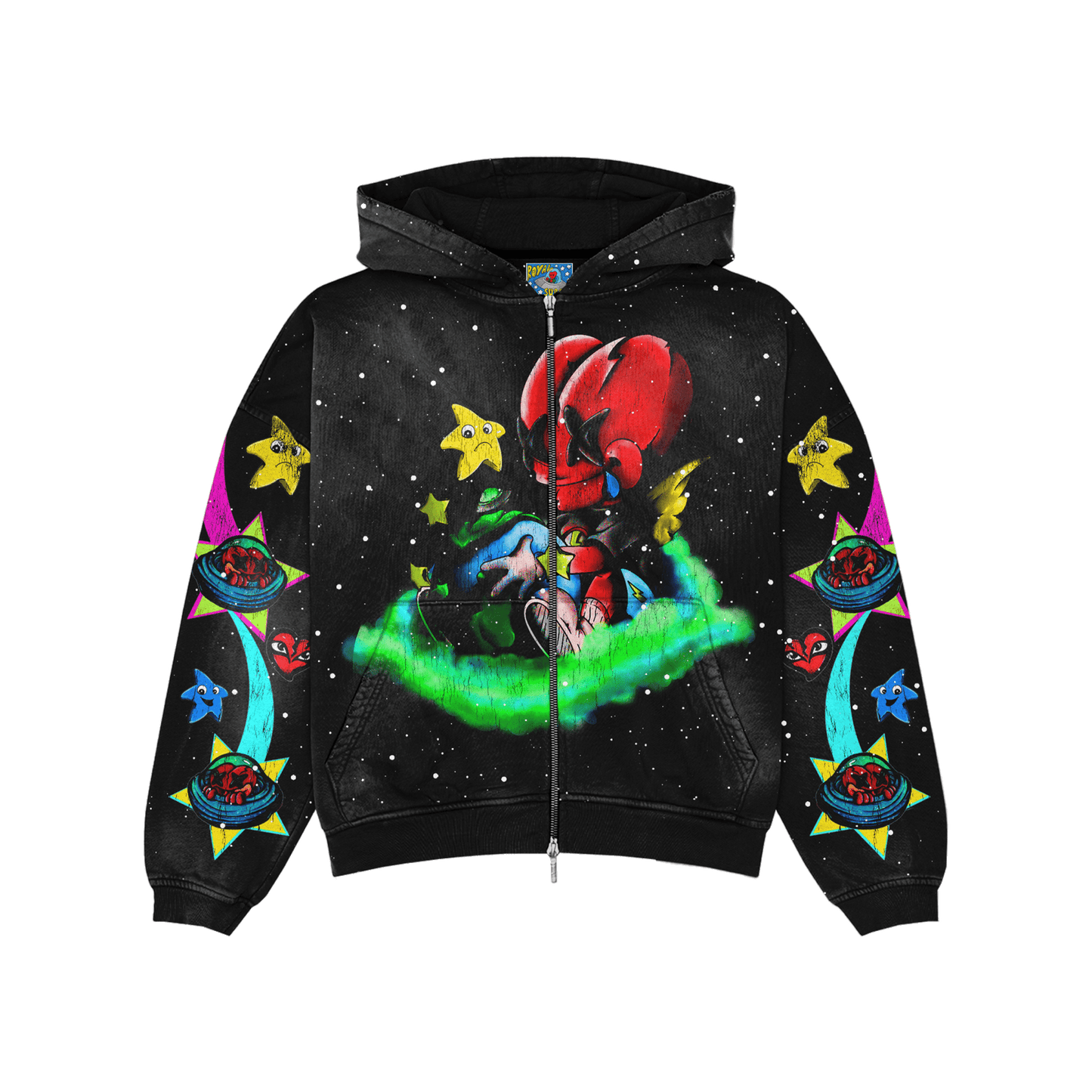Space invader (Hoodie) - Royal Surge