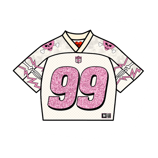 Surge bowl jersey (Creme/Pink) - Royal Surge